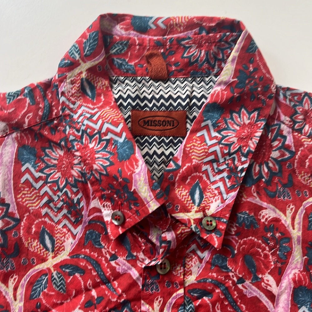Missoni Men’s Short Sleeve Shirt